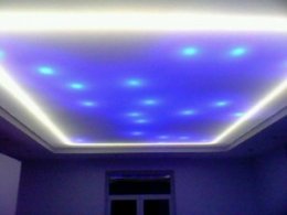 LED-подсветка натяжных потолков